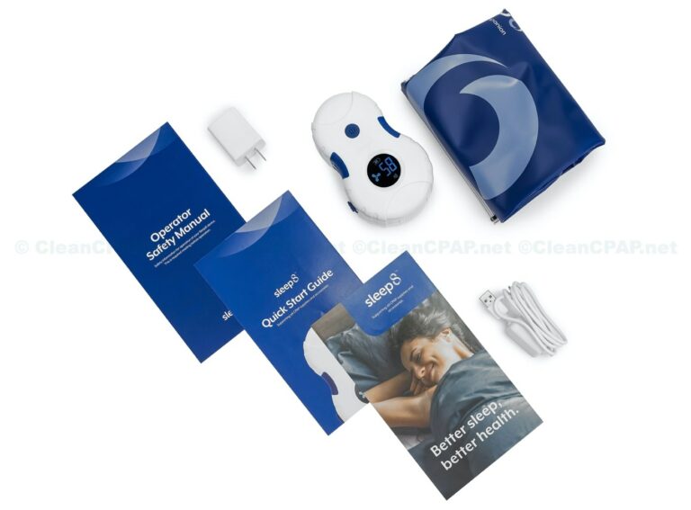 CleanCPAP Sleep8 Package Contents